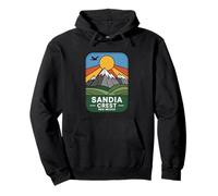 Sandia Crest New Mexico Mountain Art Albuquerque Randonnée Sweat à Capuche