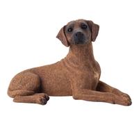 Sandicast Figurine Rhodesian Ridgeback Sculpture, allongé
