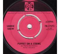 Sandie Shaw - Puppet On A String (Grand Prix Eurovision 1967) / Had A Dream Last Night / I Don't Need Anything / Keep In Touch [Vinyle 45 tours 7" EP]