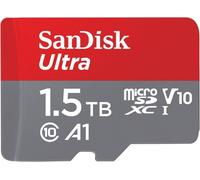 SanDisk 1.5 to Ultra microSDXC UHS-I Carte avec jusqu'à 150 Mo/s, Classe 10, U1, homologuée A1,adaptateur SD offerte