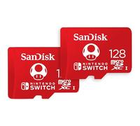 SanDisk 128 Go microSDXC Carte pour Nintendo Switch - Produit sous Licence Nintendo. jusqu'à 100 MB/s UHS-I Class 10 U3, Offre Duo