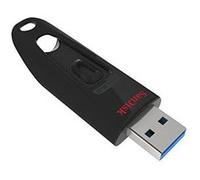 SanDisk Clé USB Ultra 128 Go USB 3.0 (3.1 Gen 1) Connecteur USB Type-A Noir Slide
