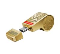 SANDISK 128GB USB-C Flash Drive, FIFA World Cup 2026 Gold Edition - Up to 300MB/