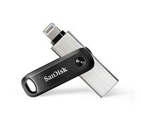 SanDisk 128Go iXpand Go Flash drive, Clé usb iphone, Pour iPhone/iPad, PC et Mac, Connecteurs Lightning Libérez facilement de l'espace sur votre iPhone,Sauvegardez automatiquement vos photos et Vidéos