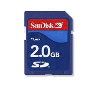 SanDisk 2 Go Carte mémoire SD SDSDB-002G-B35
