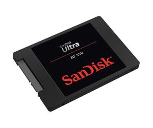 SanDisk 250GB Ultra 3D SSD, up to 550MB/s Read / up to 525MB/s Write Black