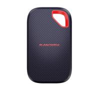 SanDisk SSD Portable Extreme 2 To – 2000 Mo/s, USB Type‑C, IP65, résiste aux chutes jusqu'à 3 m