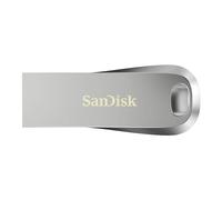 SanDisk 512 Go Ultra Luxe Flash Drive USB 3.2 Gen 1, Clé USB, des vitesses allant jusqu'à 400 Mo/s en lecture, Argent