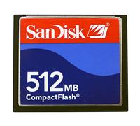 Sandisk 512 Mo CompactFlash Card
