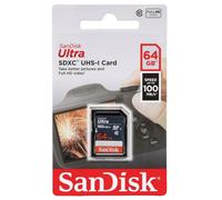 SANDISK 64 Go 100 Mo/s - Carte Mémoire SD SDXC Ultra Lite ( UHS-I U1 CLASSE 10 )