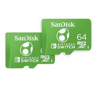 SanDisk 64 Go microSDXC Carte pour Nintendo Switch - Produit sous Licence Nintendo. jusqu'à 100 MB/s UHS-I Class 10 U3, Offre Duo
