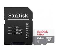 SanDisk Carte microSD Ultra SDXC Classe 10 avec adaptateur 16/32/64/128 Go