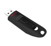 SanDisk 64GB Ultra USB Flash Drive USB 3.0 Up to 130 MB/s Read, Black, (Pack of
