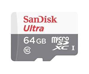 sandisk - Cards 64gb sandisk Ultra microsdxc + SD 100mb/s Class 10 uhs-i Tablet
