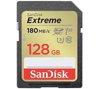 SANDISK - Cards Extreme Plus Carte mémoire SDHC 128 Go 190 Mo/s 90 Mo/s Classe UHS-I