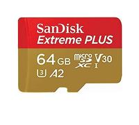 SANDISK Carte Micro SDXC 64GB (200MB/s) + Adapt