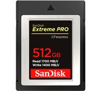 SANDISK Carte CFexpress Extreme Pro 512GB 1700/1400MB/s Type