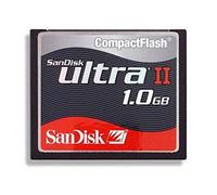 SanDisk Carte CompactFlash (CF) Ultra II 60x Carte Mémoire Flash 1 Go