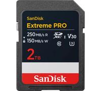 SanDisk Carte Extreme PRO® SDHC™ et SDXC™ UHS-I - 2 To, Carte mémoire