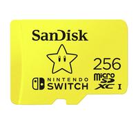 SanDisk Carte mémoire 256 Go MicroSDXC Nintendo Switch (SDSQXAO-256G-GNCZN)
