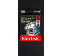 SANDISK Carte Mémoire Extreme Pro SDXC 128Go 200 Mo/s UHS-I Classe 10 U3 V30