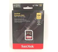 SANDISK - Carte Mémoire Extreme PRO SDXC UHS-I 64 Go Classe 10 V30 Original