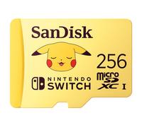 SanDisk Pokémon™ Pikachu MicroSD™ Card - 256GB MicroSD Card - SDSQXAO-256G-GN6ZK