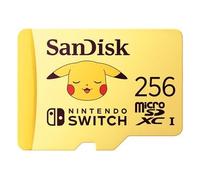 SanDisk Pokémon™ Pikachu MicroSD™ Card - 256GB MicroSD Card - SDSQXAO-256G-GN6ZK