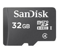 SanDisk - Carte mémoire flash - 32 Go - Class 4 - micro SDHC - noir