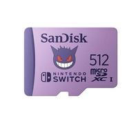 Carte mémoire micro SD SanDisk Pokémon 512 Go Violet pour Nintendo Switch Violet F