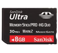 SanDisk Carte Mémoire Memory Stick PRO-HG DUO Ultra 30 Mo/sec 8 Go