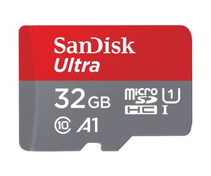 Sandisk carte mémoire microSDHC Mobile Ultra 32 GB avec adaptateur SD