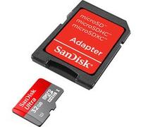 SanDisk microSD 32 Go Ultra + adaptateur SD