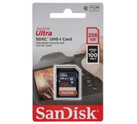 SANDISK Carte Mémoire SD SDXC 256 Go - Gamme Ultra Lite 100 Mo/s UHS-I Classe 10