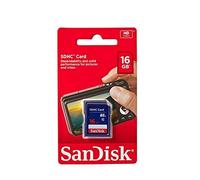 SanDisk Carte Mémoire SDHC 16GB Classe 4 Pour Appareils Photo