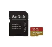 SANDISK Carte Micro SDHC Extreme 32GB V30 (100MB/s)+ Adapt