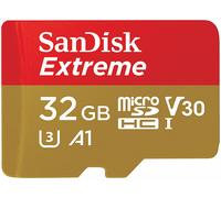 SANDISK Carte Micro SDHC Extreme 32GB V30 (100MB/s)+ Adapt