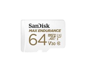 SANDISK Carte microSD SanDisk MAX ENDURANCE - 64 Go - 100 Mo/s en Lecture