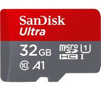 SanDisk Ultra - Carte mémoire flash (adaptateur microSDHC - SD inclus(e)) - 32 Go - A1 / UHS-I U1 / Class10 - microSDHC UHS-I