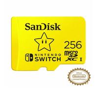 SanDisk Carte microSDXC UHS-I 256Go 100Read/90Write pour Nintendo Switch 100% D'original -vérifier L'emballage du produit