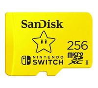 SanDisk carte microSDXC UHS-I 256Go pour Nintendo Switch - SDSQXAO-256G