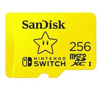 SanDisk Carte microSDXC UHS-I pour Nintendo Switch 256 Go - Produit sous licence Nintendo