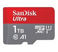 SanDisk Carte Mmoire microSDXC Ultra 1 To Adaptateur SD Vitesse de Lecture Allant jusqu 120MBS Classe 10 U1 homologue A1[7987]