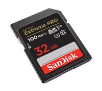 Carte mémoire SD SanDisk Extreme Pro SDHC UHS-I U3 Class10 32 Go