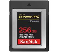 Carte Extreme Pro SanDisk CFexpress type B 256 Go E