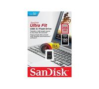 SanDisk Ultra Fit lecteur USB flash 256 Go USB Type-A 3.2 Gen 1 (3.1 Gen 1) Noir