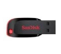 Sandisk Clé USB 16GB Cruzer Blade USB Type A 2.0 Noir, Rouge 16 Go USB Type A 2.0 Autre Noir Rouge