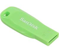 SanDisk Clé USB 2.0 64 Go Cruzer Blade Flash Drive - Electric Green