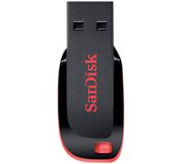 SanDisk 64 GB Cruzer Blade USB 2.0 Flash Drive - Black