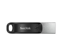 SanDisk Clé USB 3.0 Ixpand Go 64 GB avec connecteur Lightning - Argent/Noir